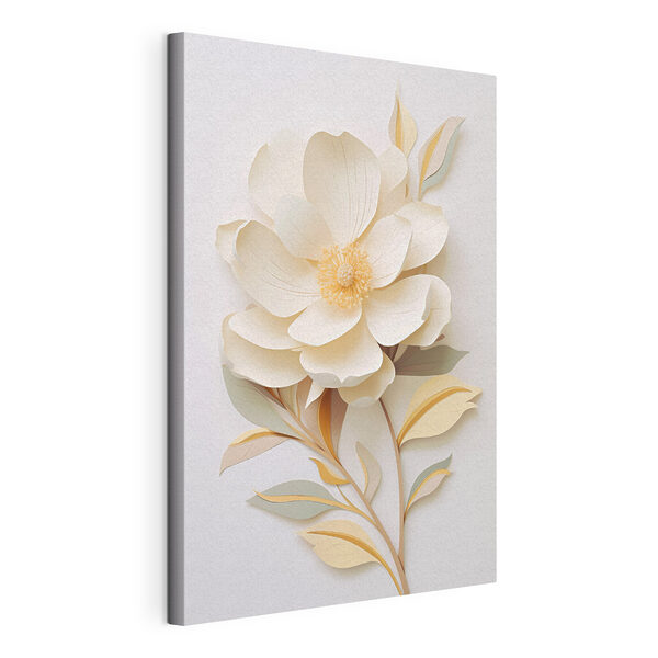 Wandbilder Papierblume mit Blättern (Artikelnummer: s43569) Wandbilder Wandbilder Papierblume mit Blättern (Artikelnummer: s43569)
