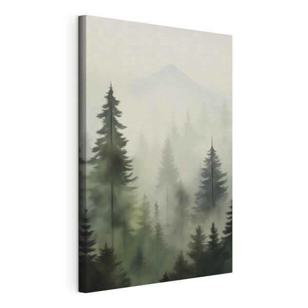Wandbilder Nebliger Wald mit Bäumen und einem Berg im Hintergrund (Artikelnummer: s43512) Wandbilder Wandbilder Nebliger Wald mit Bäumen und einem Berg im Hintergrund (Artikelnummer: s43512)