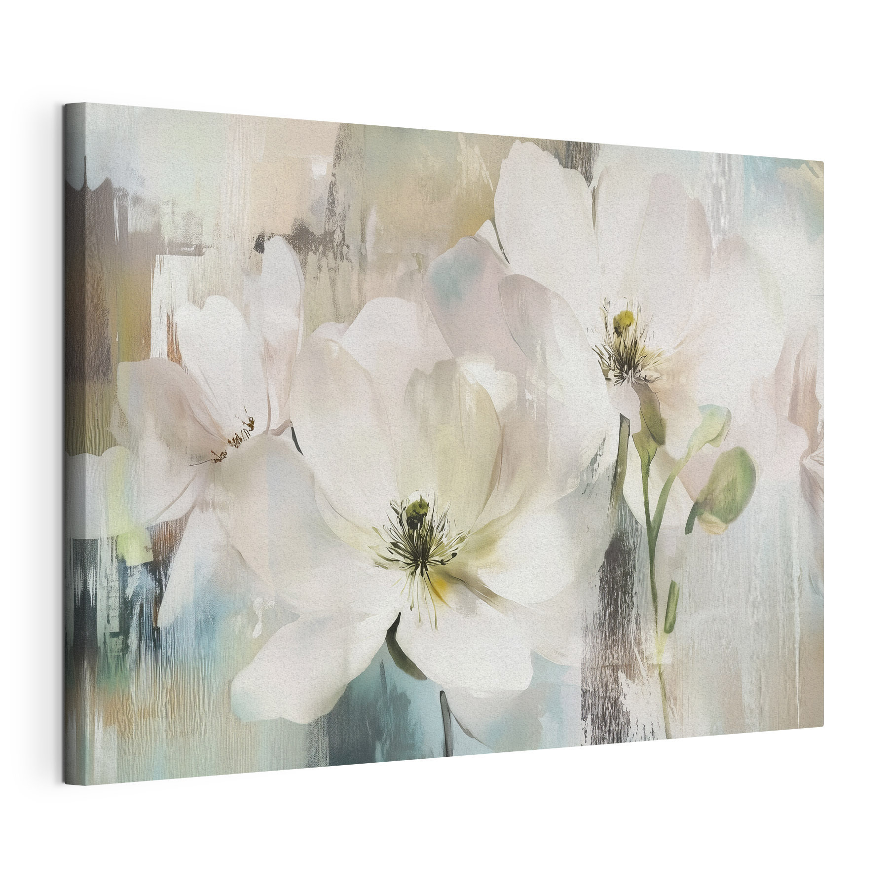 Delicate blooms in soft colors