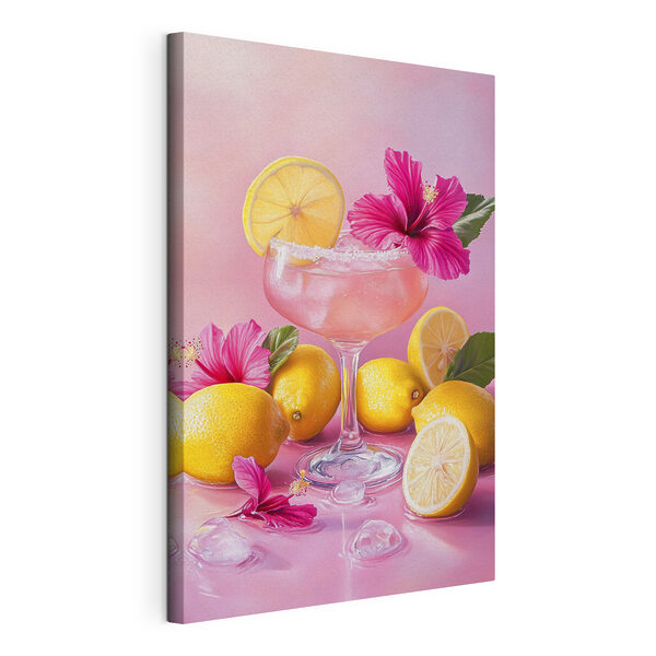 Wandbilder Glas mit rosa Getränk und Zitronen (Artikelnummer: s43895) Wandbilder Wandbilder Glas mit rosa Getränk und Zitronen (Artikelnummer: s43895)