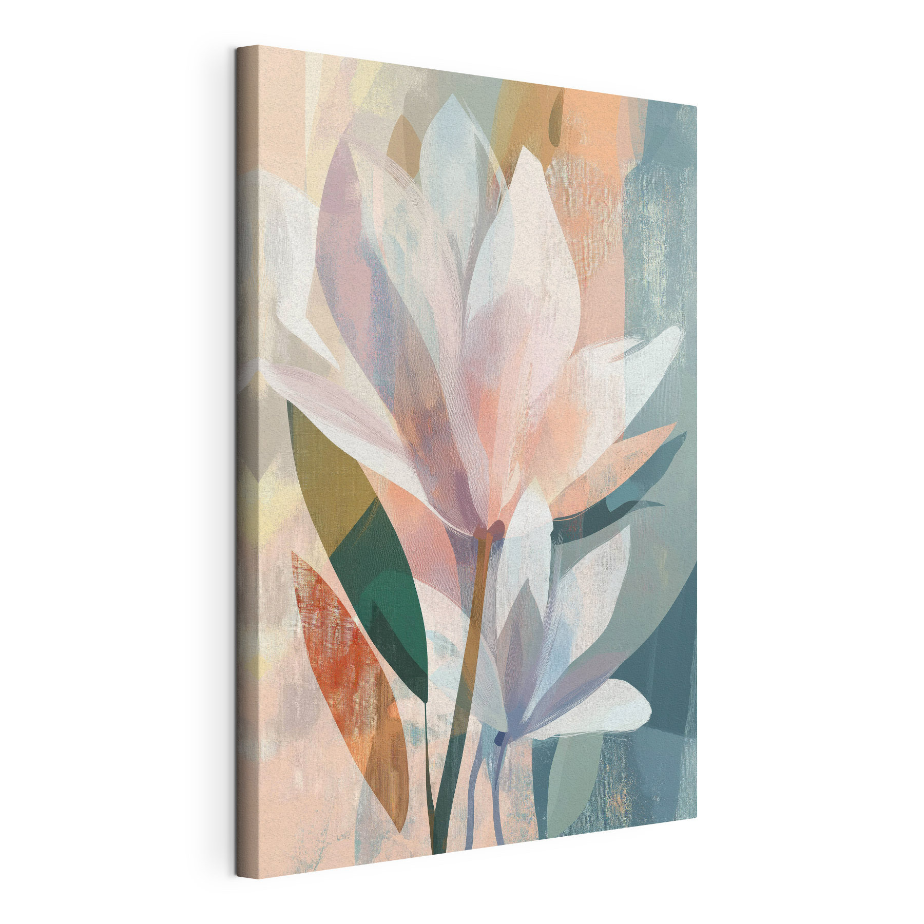 Soft petals against a tranquil backdrop