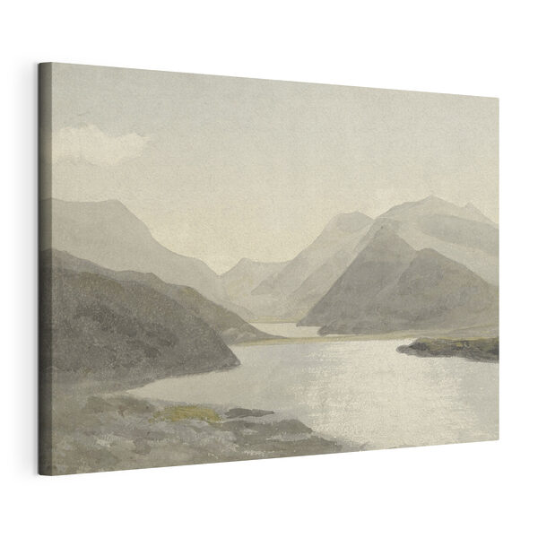 Wandbilder Ein Aquarell von einem See und Bergen (Artikelnummer: s32629) Wandbilder Wandbilder Ein Aquarell von einem See und Bergen (Artikelnummer: s32629)