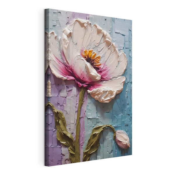Ein Gemälde einer Blume Wandbilder Ein Gemälde einer Blume