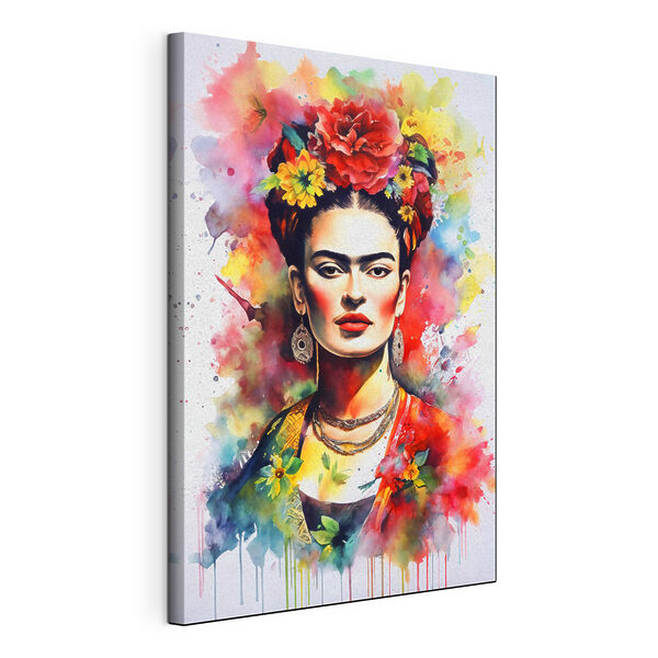 Wandbilder Ein Gemälde einer Frau mit Blumen im Haar (Artikelnummer: s32862) Wandbilder Wandbilder Ein Gemälde einer Frau mit Blumen im Haar (Artikelnummer: s32862)