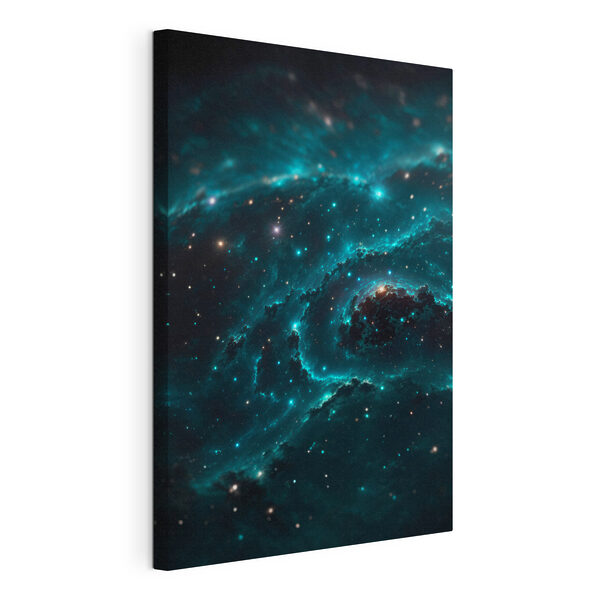 Galaxie im Weltraum mit Sternen Wandbilder Galaxie im Weltraum mit Sternen