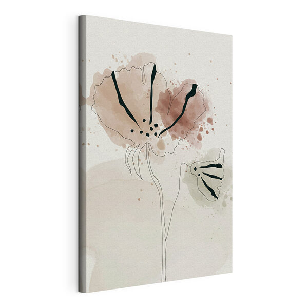 Wandbilder Eine Zeichnung von Blumen auf einem weißen Hintergrund (Artikelnummer: s36107) Wandbilder Wandbilder Eine Zeichnung von Blumen auf einem weißen Hintergrund (Artikelnummer: s36107)
