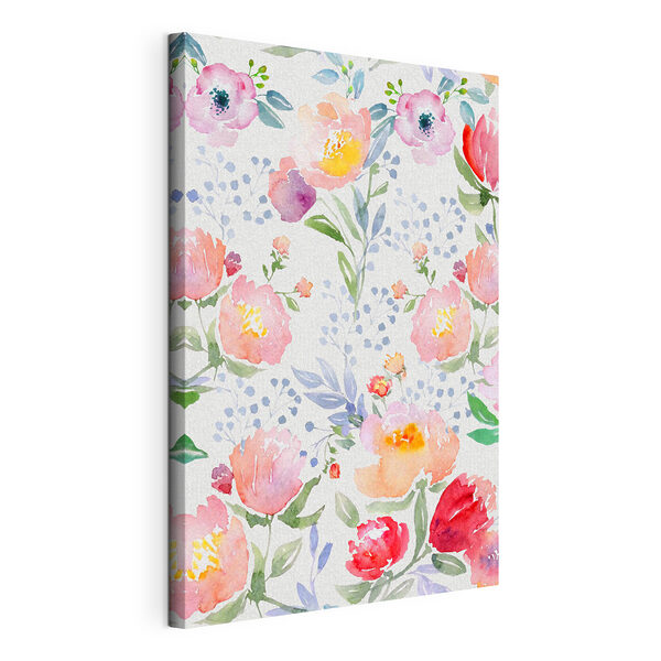 Aquarellmalerei von Blumen Wandbilder Aquarellmalerei von Blumen
