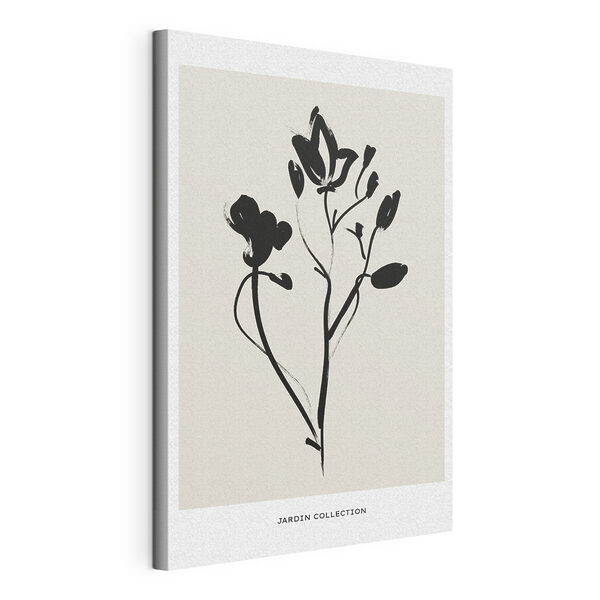 Wandbilder Eine schwarz-weiße Zeichnung von Blumen (Artikelnummer: s37399) Wandbilder Wandbilder Eine schwarz-weiße Zeichnung von Blumen (Artikelnummer: s37399)