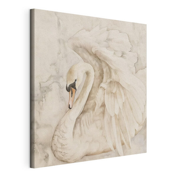Wandbilder Ein weißer Schwan mit Flügeln (Artikelnummer: s38296) Wandbilder Wandbilder Ein weißer Schwan mit Flügeln (Artikelnummer: s38296)