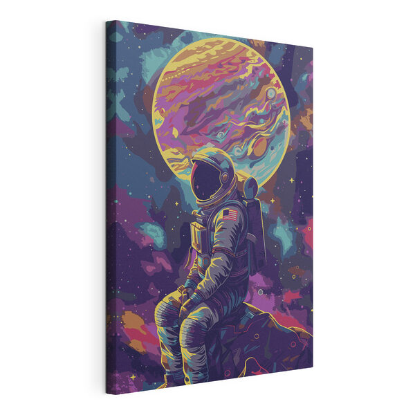 An astronaut in space An astronaut in space