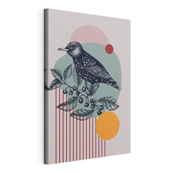 Wandbilder Ein Vogel auf einem Ast (Artikelnummer: s38445) Wandbilder Wandbilder Ein Vogel auf einem Ast (Artikelnummer: s38445)