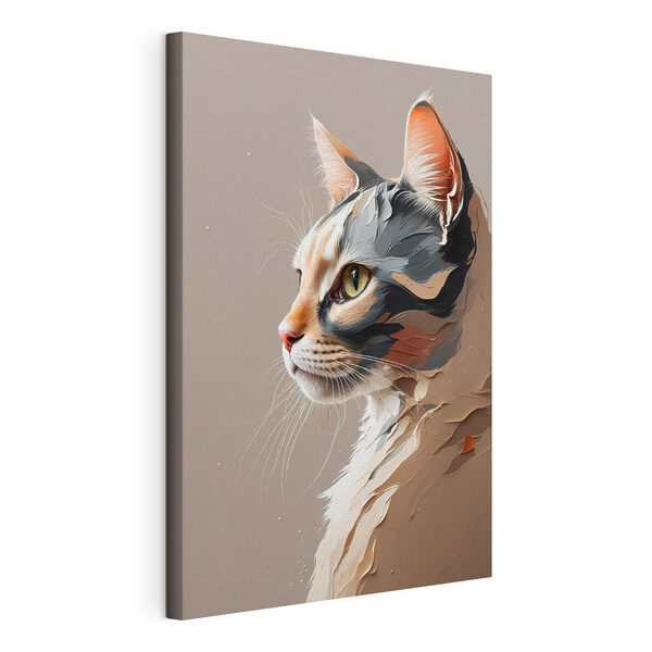 Wandbilder Katze mit rissigem Gesicht (Artikelnummer: s38668) Wandbilder Wandbilder Katze mit rissigem Gesicht (Artikelnummer: s38668)