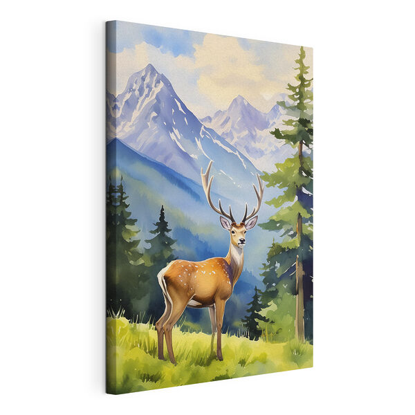 Wandbilder Aquarell eines Rehs in einem Wald (Artikelnummer: s38807) Wandbilder Wandbilder Aquarell eines Rehs in einem Wald (Artikelnummer: s38807)