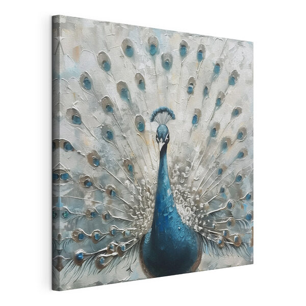 Wandbilder Wandbilder Ein Gemälde mit einem Pfau (Artikelnummer: s38931)