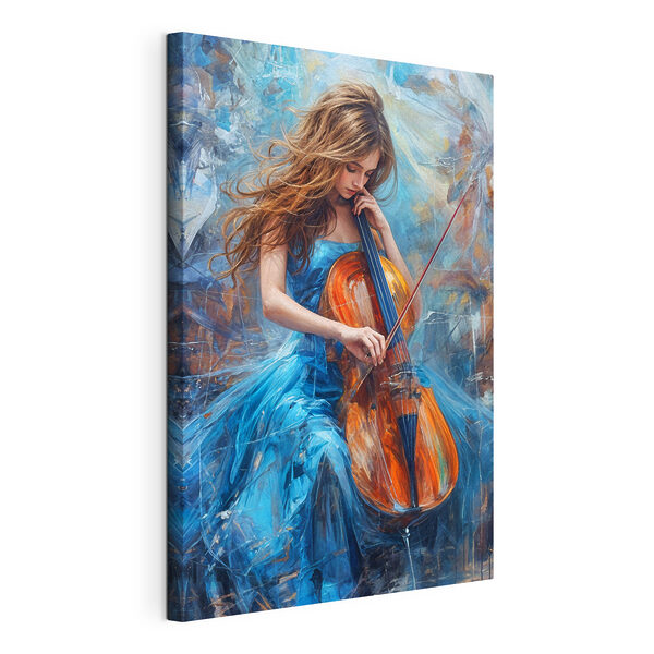Wandbilder Eine Frau spielt ein Cello (Artikelnummer: s38956) Wandbilder Wandbilder Eine Frau spielt ein Cello (Artikelnummer: s38956)