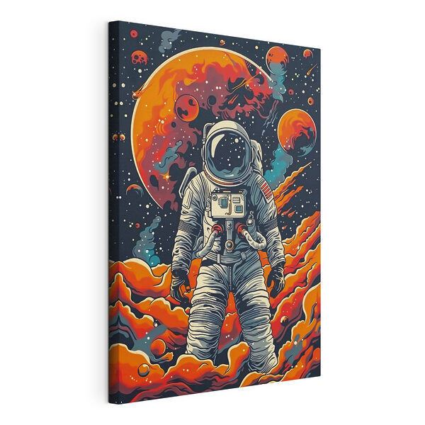 Wandbilder Ein Astronaut im Weltraum (Artikelnummer: s39047) Wandbilder Wandbilder Ein Astronaut im Weltraum (Artikelnummer: s39047)
