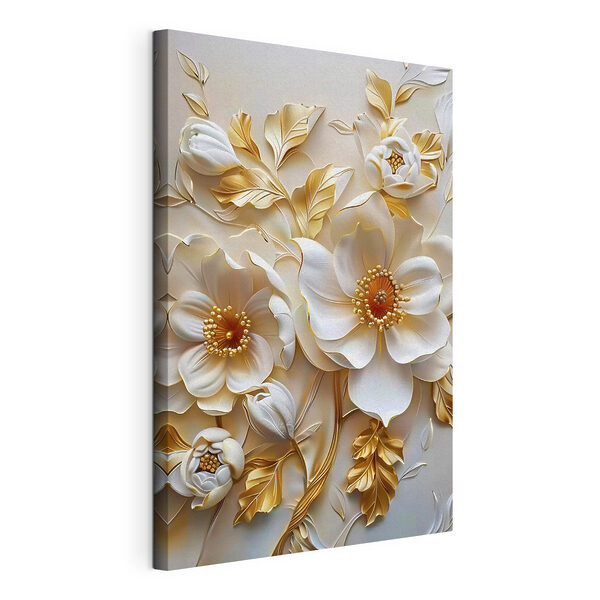 Wandbilder Elegantes florales Design mit weißen Blumen (Artikelnummer: s39349) Wandbilder Wandbilder Elegantes florales Design mit weißen Blumen (Artikelnummer: s39349)