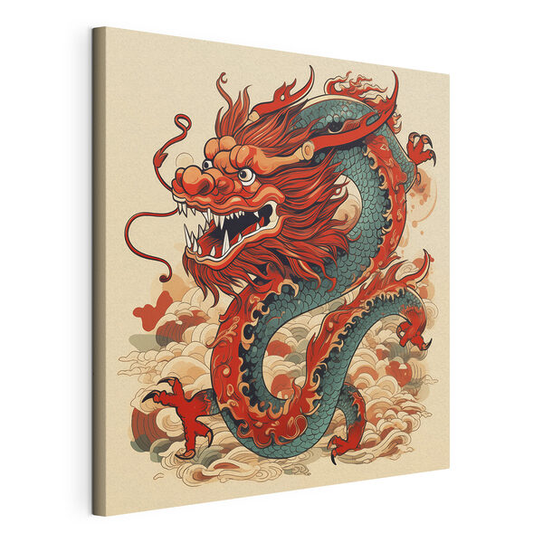 Wandbilder Ein Drache mit einem langen Schwanz (Artikelnummer: s39439) Wandbilder Wandbilder Ein Drache mit einem langen Schwanz (Artikelnummer: s39439)