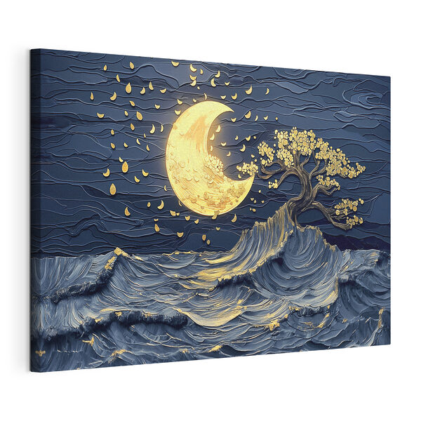 Wandbilder Mond und Baum am Himmel (Artikelnummer: s39449) Wandbilder Wandbilder Mond und Baum am Himmel (Artikelnummer: s39449)