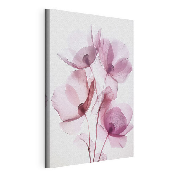 Wandbilder Wandbilder Gruppe von rosa Blumen (Artikelnummer: s39575)