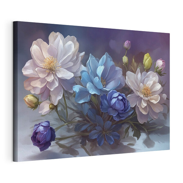 Malerei von Blumen auf einem Tisch Wandbilder Malerei von Blumen auf einem Tisch