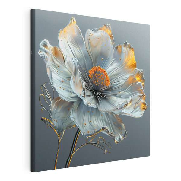 Elegante Blume mit zarten Details Wandbilder Elegante Blume mit zarten Details
