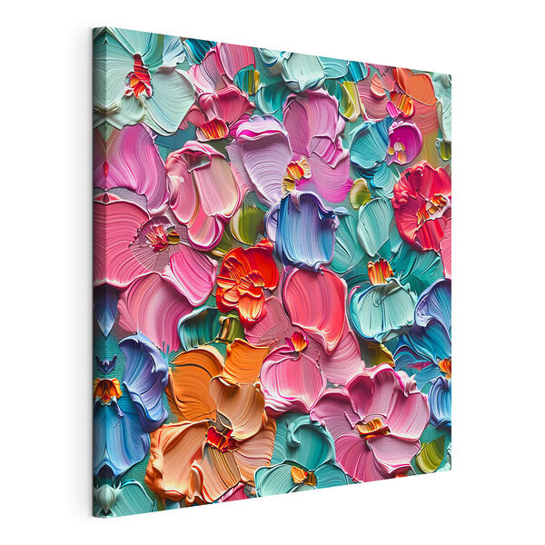 Wandbilder Wandbilder Leuchtende Blüten in einer bunten Vielfalt (Artikelnummer: s39736)