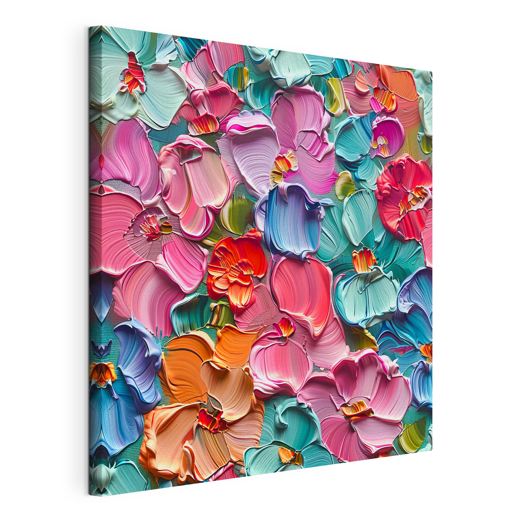 Vibrant blooms in a colorful array