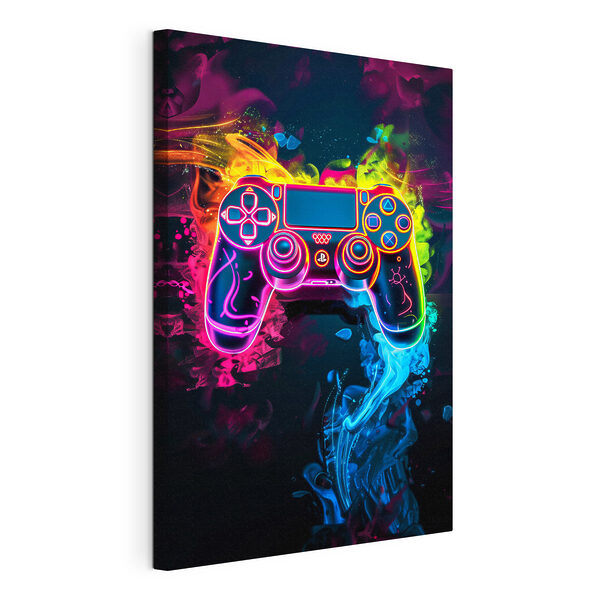 Wandbilder Videospiel-Controller mit buntem Rauch (Artikelnummer: s39890) Wandbilder Wandbilder Videospiel-Controller mit buntem Rauch (Artikelnummer: s39890)