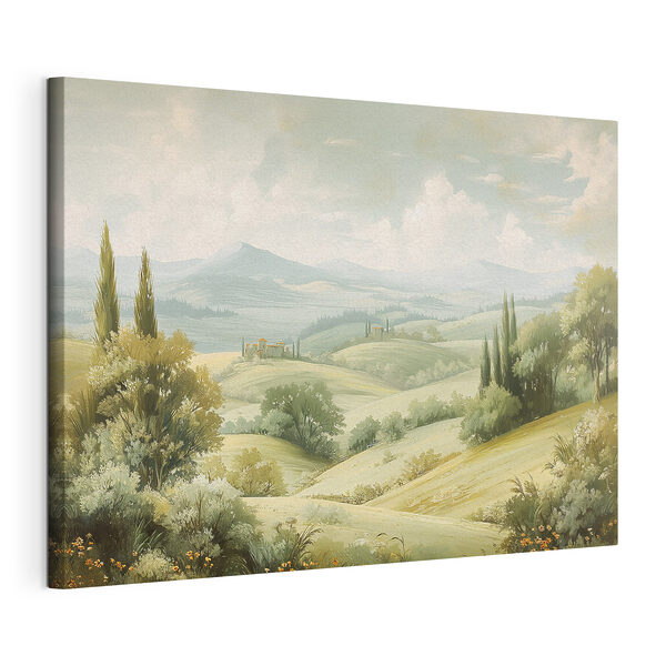 Wandbilder Landschaft mit Hügeln und Bäumen (Artikelnummer: s40083) Wandbilder Wandbilder Landschaft mit Hügeln und Bäumen (Artikelnummer: s40083)