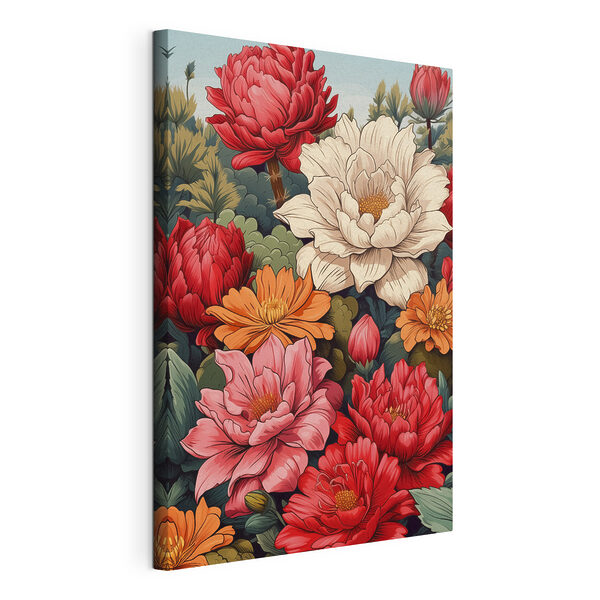 Wandbilder Leuchtende Blüten in voller Blüte (Artikelnummer: s40315) Wandbilder Wandbilder Leuchtende Blüten in voller Blüte (Artikelnummer: s40315)