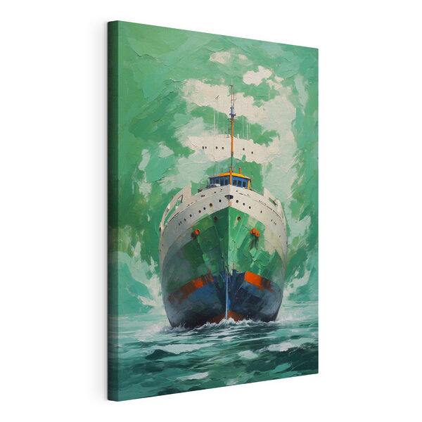 Wandbilder Gemälde eines Schiffes auf dem Wasser (Artikelnummer: s40326) Wandbilder Wandbilder Gemälde eines Schiffes auf dem Wasser (Artikelnummer: s40326)