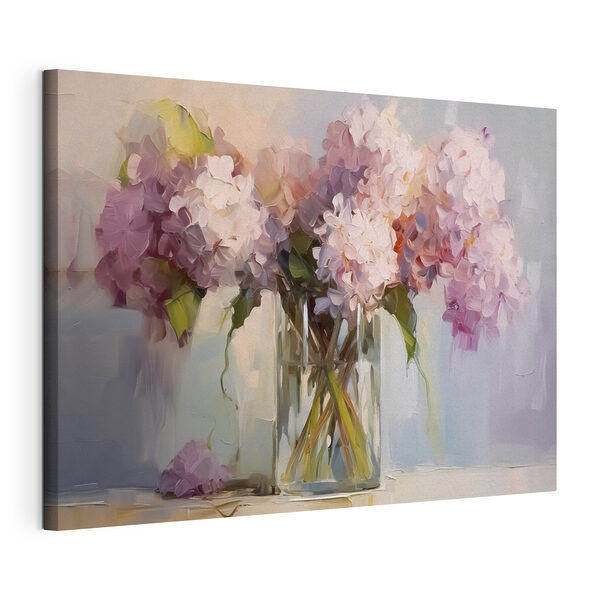 Wandbilder Gemälde von Blumen in einer Glasvase (Artikelnummer: s40529) Wandbilder Wandbilder Gemälde von Blumen in einer Glasvase (Artikelnummer: s40529)