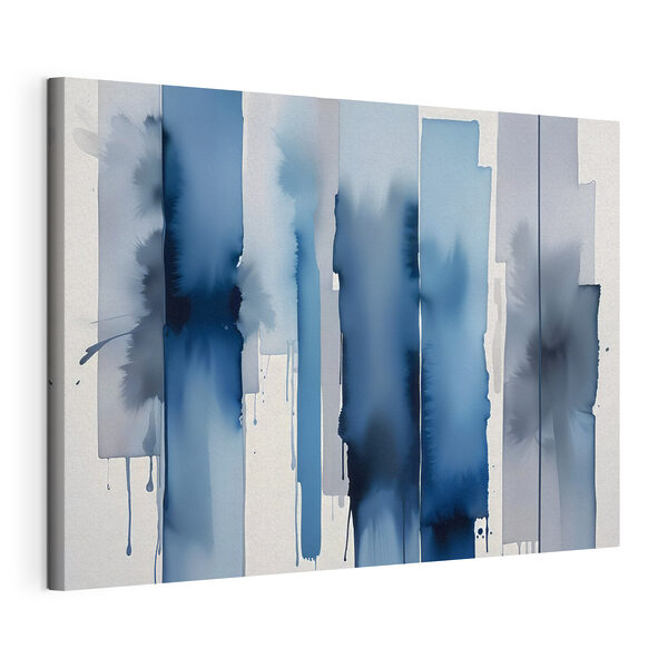 Wandbilder Wandbilder Blau und weiß gestreifter Hintergrund (Artikelnummer: s40564)
