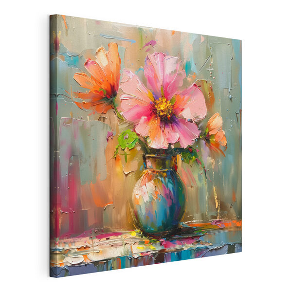 Wandbilder Gemälde von Blumen in einer Vase (Artikelnummer: s40664) Wandbilder Wandbilder Gemälde von Blumen in einer Vase (Artikelnummer: s40664)