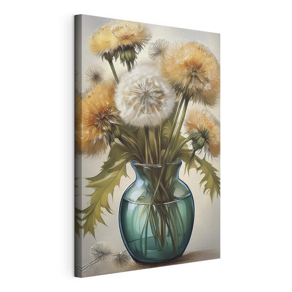 Wandbilder Vase mit Löwenzahn darin (Artikelnummer: s40706) Wandbilder Wandbilder Vase mit Löwenzahn darin (Artikelnummer: s40706)