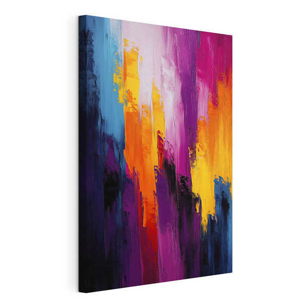 Wandbilder Wandbilder Buntes Gemälde aus verschiedenen Farben (Artikelnummer: s40736)