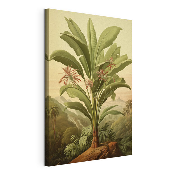 Large plant with flowers and leaves
