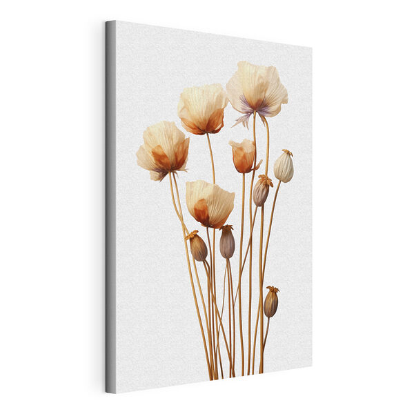 Gruppe von Blumen mit Knospen Wandbilder Gruppe von Blumen mit Knospen