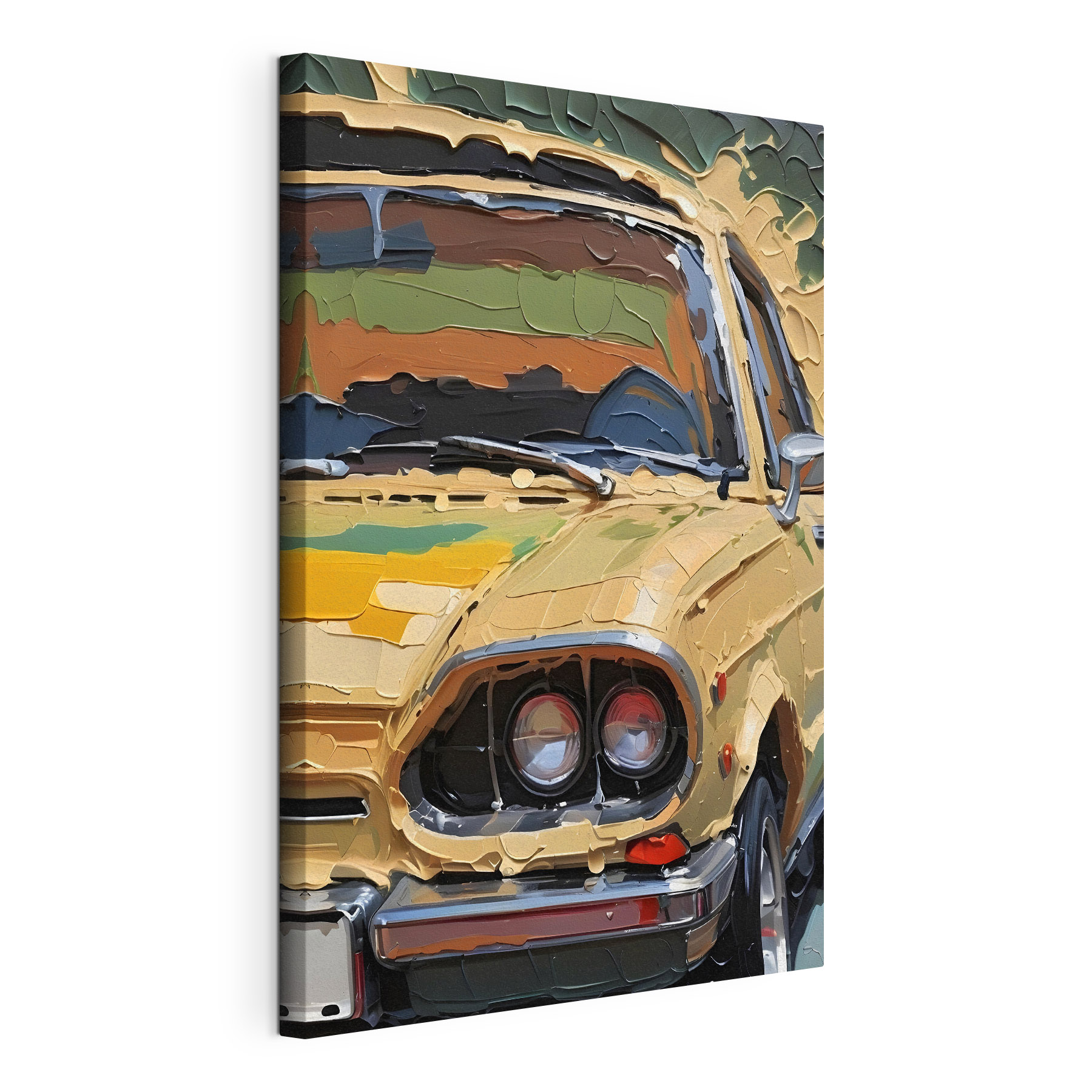 Classic car with a vintage vibe