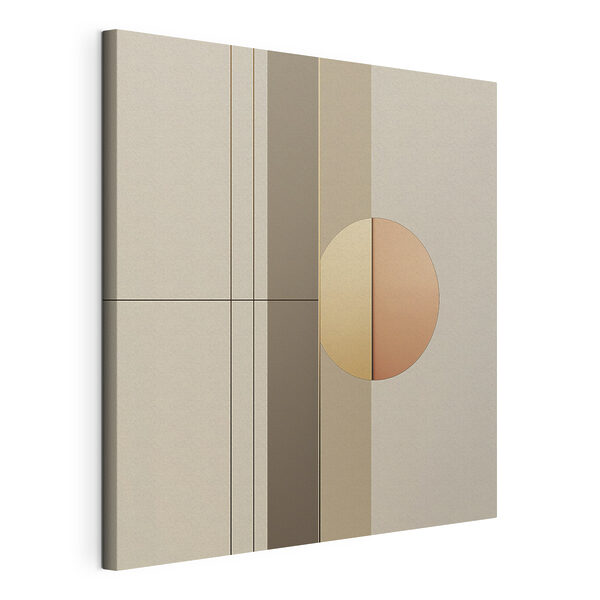 Wandbilder Wandbilder Geometrische Formen in sanften Farbtönen (Artikelnummer: s41359)