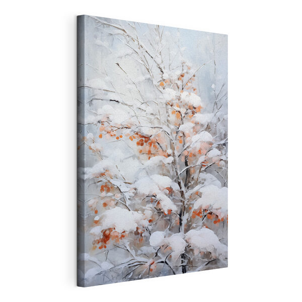 Baum mit Schnee bedeckt Wandbilder Baum mit Schnee bedeckt