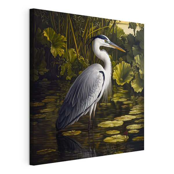 Wandbilder Wandbilder Vogel im Wasser stehend (Artikelnummer: s42039)