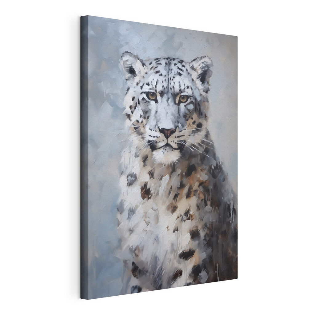 Painting of a leopard