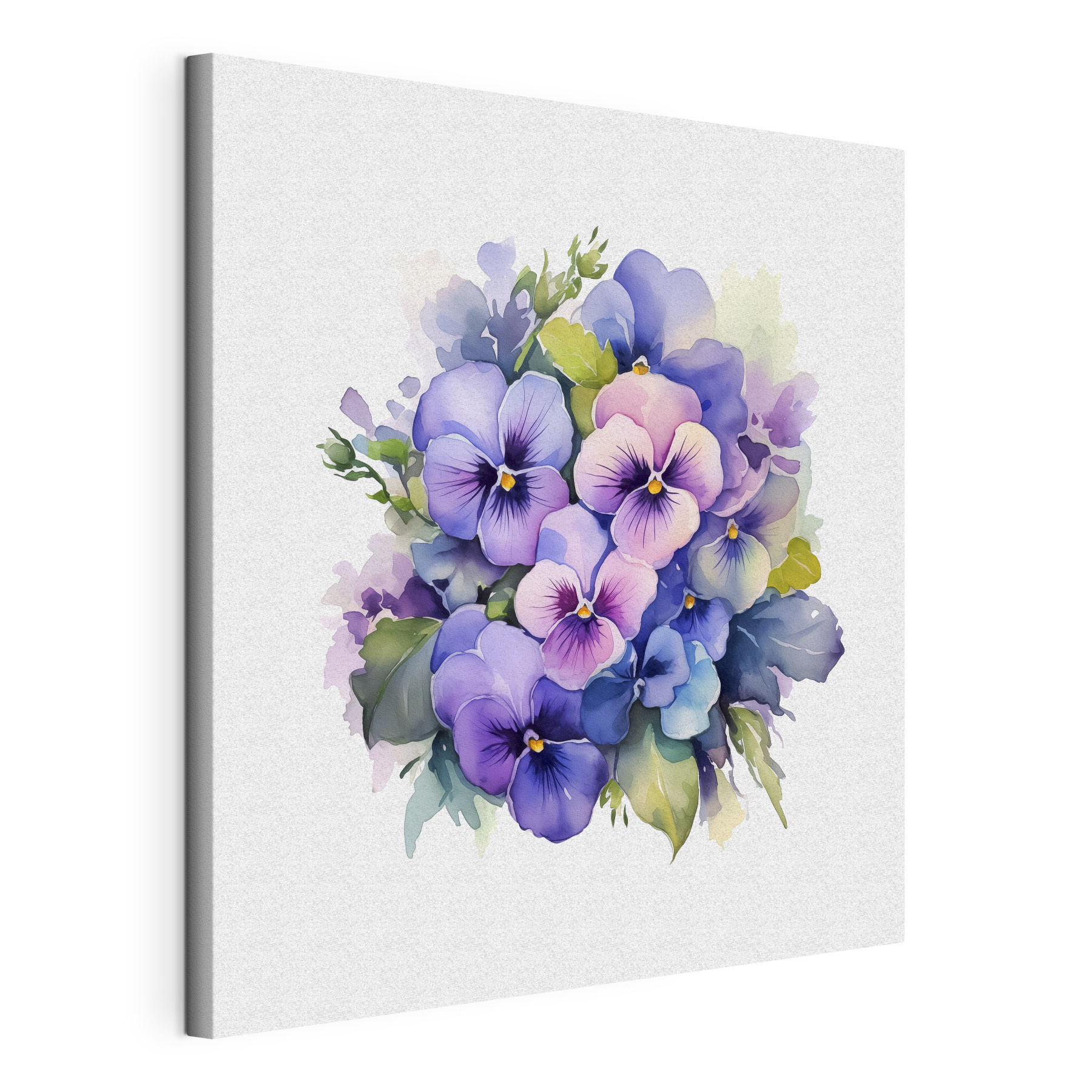 A bouquet of purple and blue flowers A bouquet of purple and blue flowers
