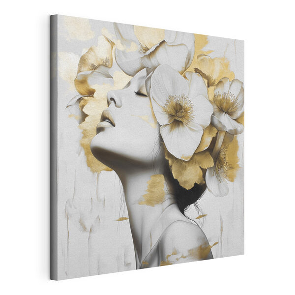 Wandbilder Frau mit Blumen im Haar (Artikelnummer: s42606) Wandbilder Wandbilder Frau mit Blumen im Haar (Artikelnummer: s42606)