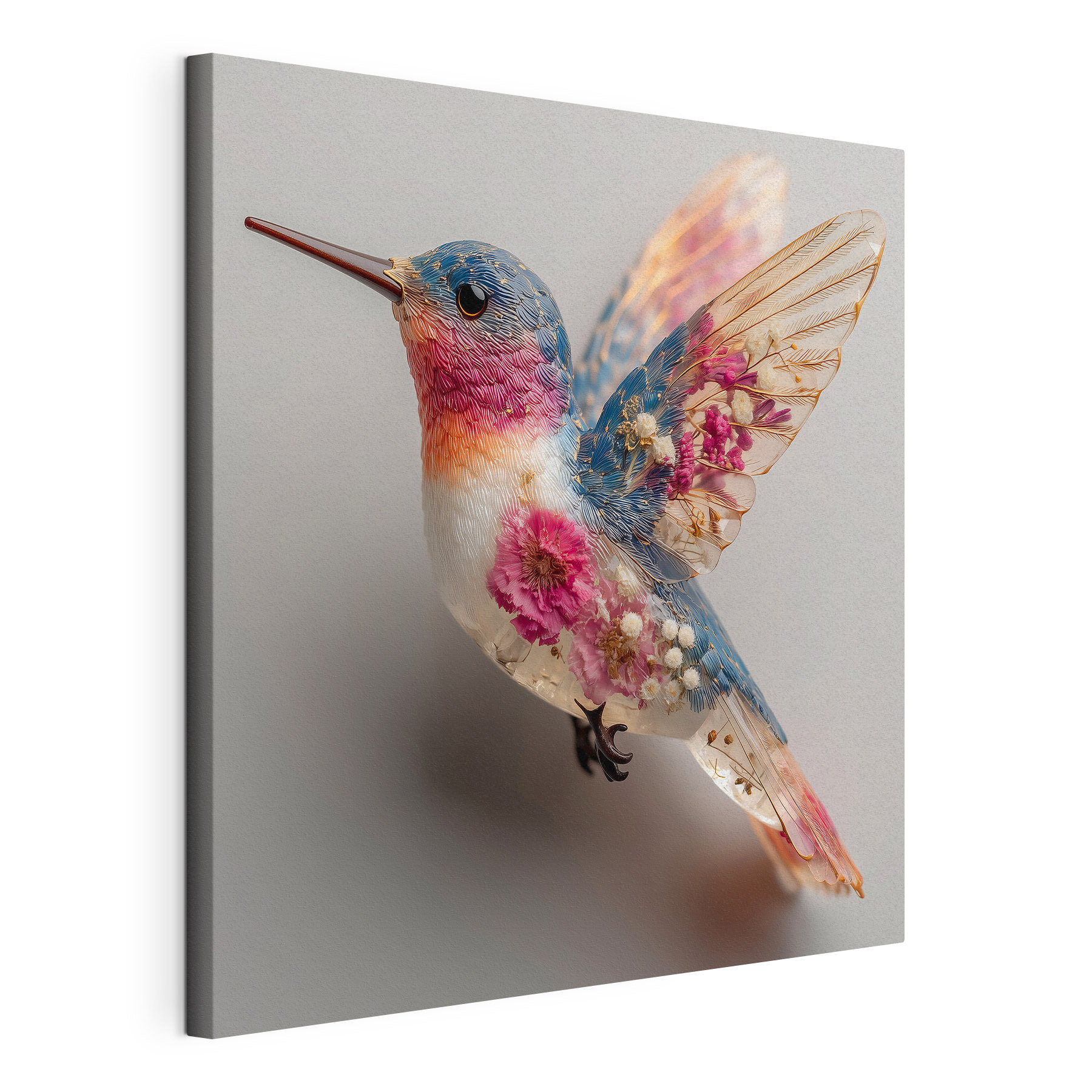 Bird with flowers on it Bird with flowers on it