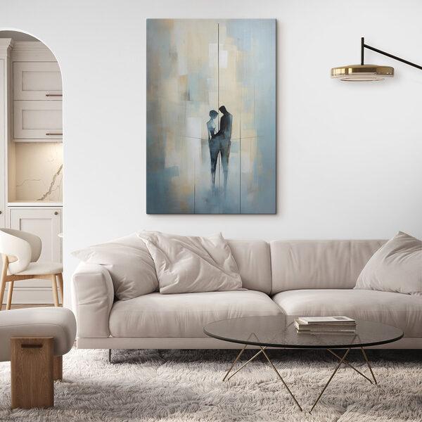 Painting of a man and woman