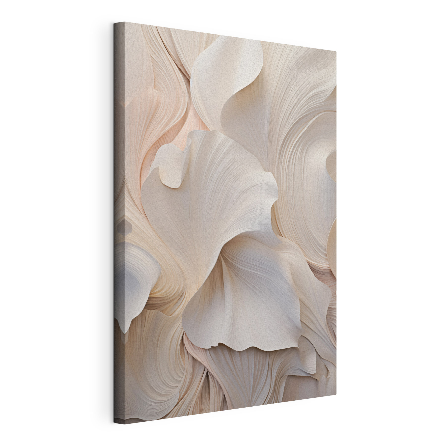 Flowing waves of soft elegance