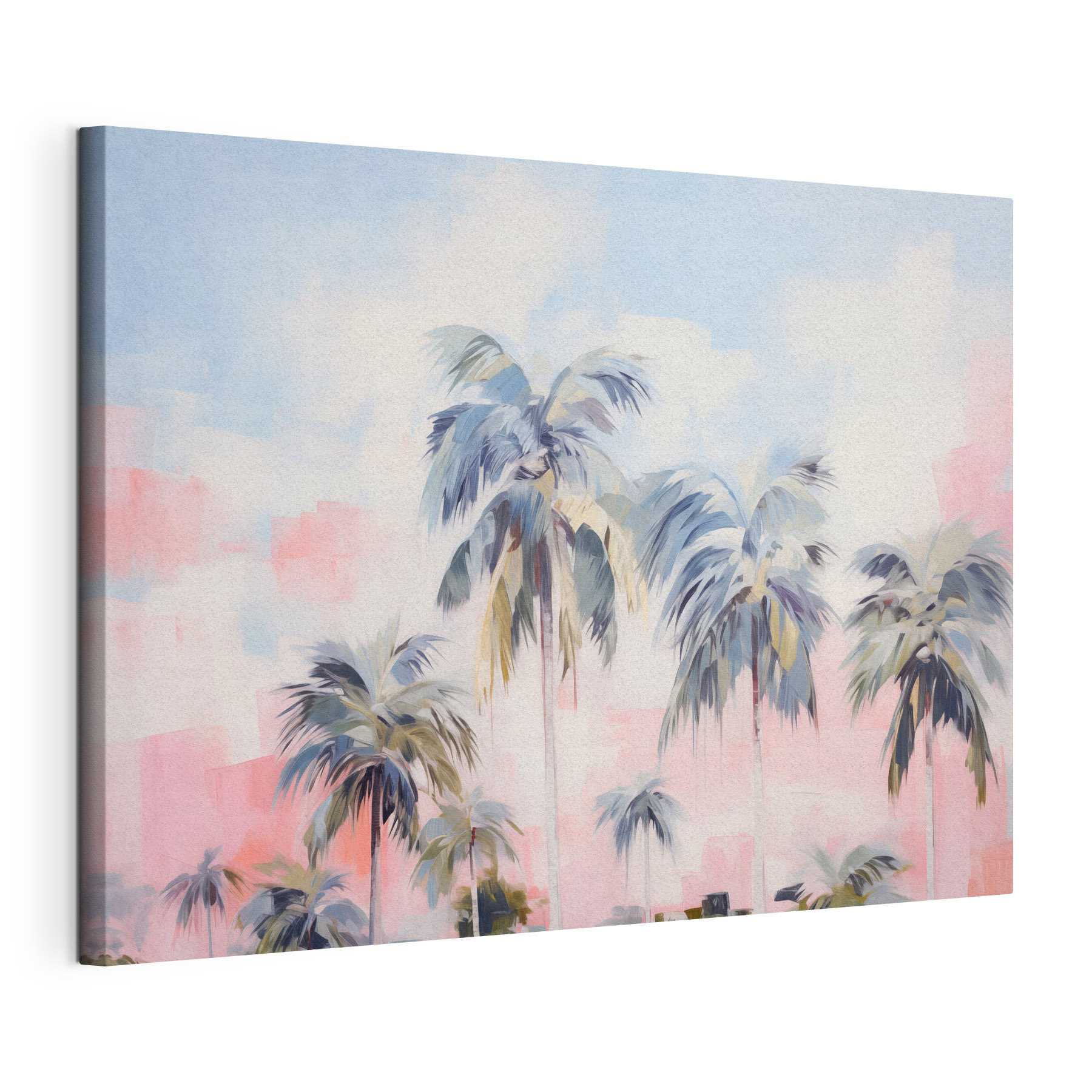 Painting of palm trees